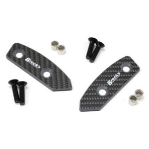 Mirror Block Off Plate Set Carbon Fiber Suzuki Hayabusa (22-26)